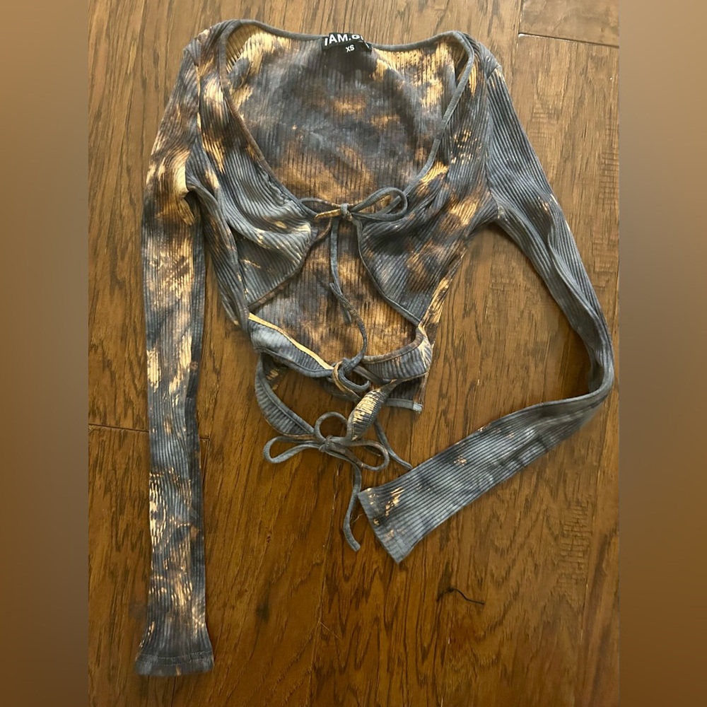 I.AM.GIA Cosmo Tie-Dye Crop Top